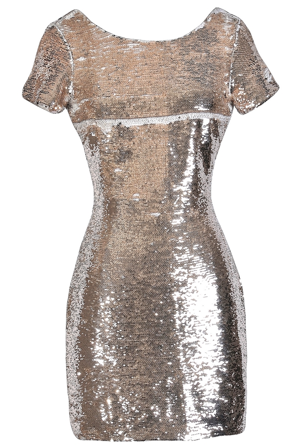 gold and silver party dresses