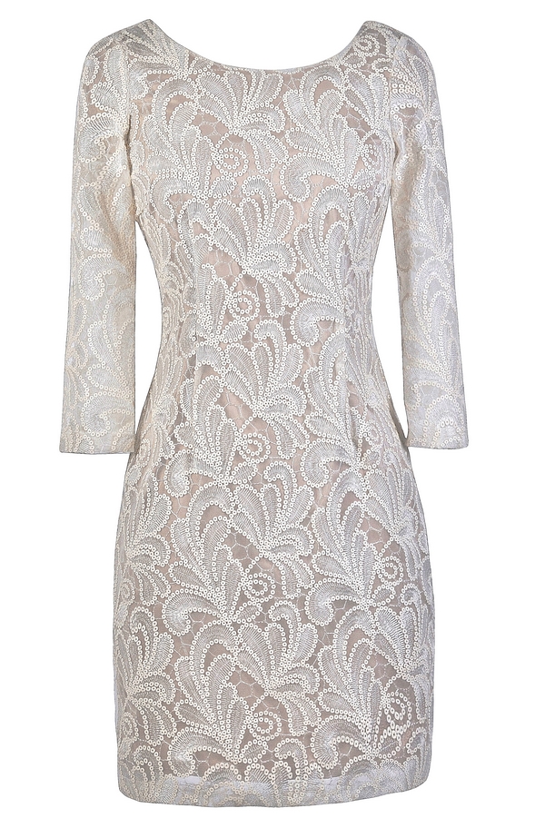 sequin sheath