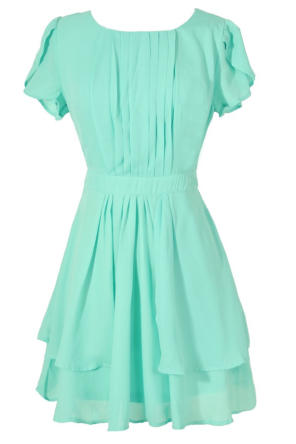 mint summer dress