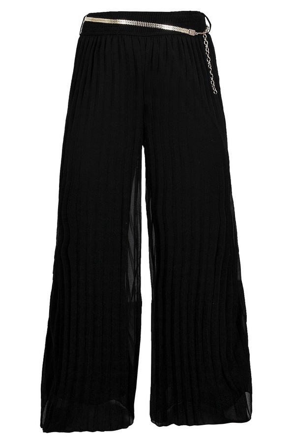パンツ CO-COLLECTIONS Pants with front pleats (5006DVWSW22 BLACK) CO Pants with front pleats (CO/パンツ) 5006DVWSW22BLACK【BUYMA】