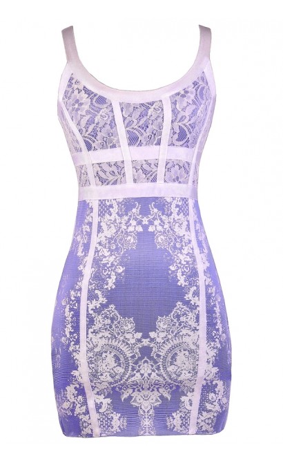 Purple and White Dress, Purple Party Dress, Purple and White Bodycon Dress, Purple and White Cocktail Dress, Purple and White Summer Dress, Purple Summer Dress, Purple Party Dress
