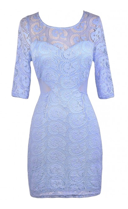 Sky Blue Lace Dress, Pale Blue Lace Dress, Light Blue Lace Dress, Sky Blue Lace Sheath Dress, Pale Blue Lace Sheath Dress, Fitted Blue Lace Dress, Sky Blue Summer Dress, Pale Blue Summer Dress, Sky Blue Cocktail Dress, Pale Blue Cocktail Dress, Sky Blue P