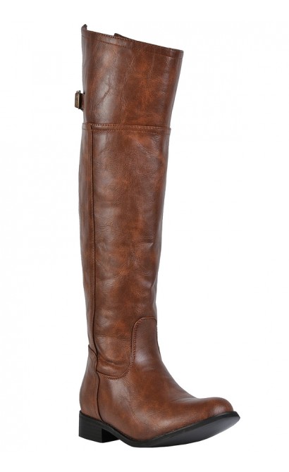 Cognac Riding Boot, Tan Riding Boot, Cute Fall Boots