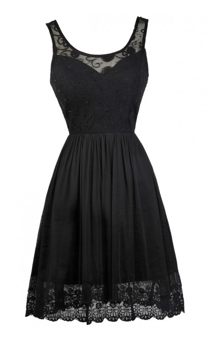 Black Party Dress, Little Black Dress, Online Boutique