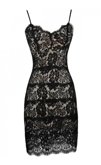 Black Lace Bodycon Dress, Little Black Dress, Black Lace Cocktail Dress ...