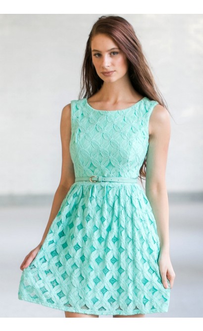 aqua sundress