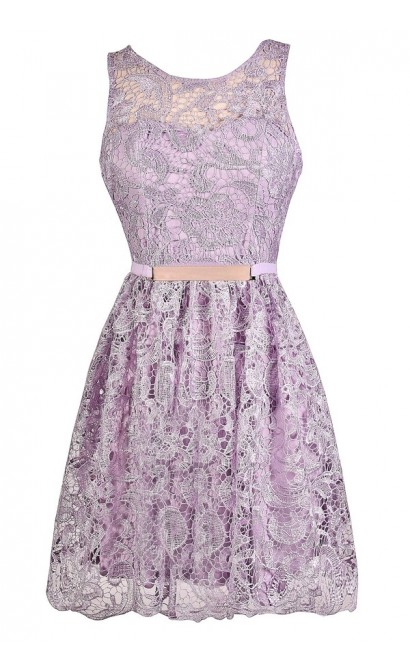 Cute Lavender Dress, Lavender Lace Dress, Lavender Bridesmaid Dress, Purple Lace Dress, Cute Purple Dress, Lavender A-Line Lace Dress, Purple Lace Party Dress