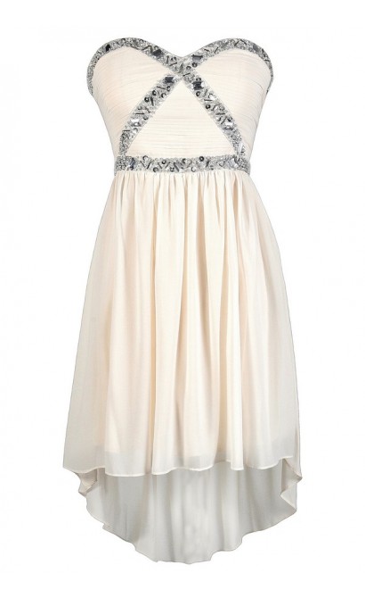 Cream Prom Dresses