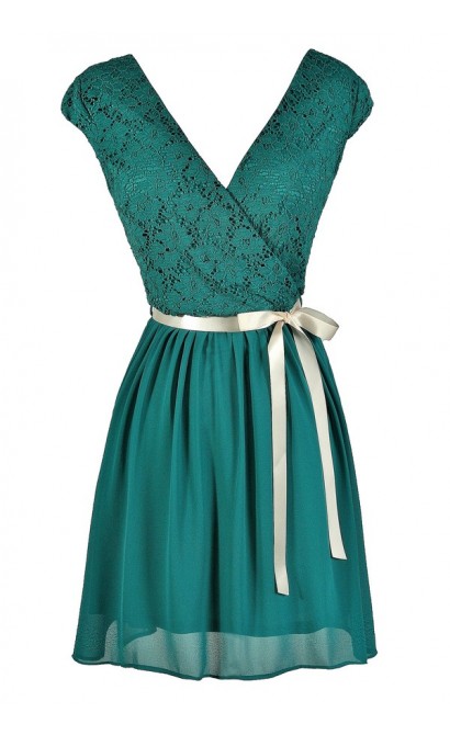 Teal Lace Dress, Jade Lace Dress, Teal Lace Capsleeve Dress, Teal Lace ...