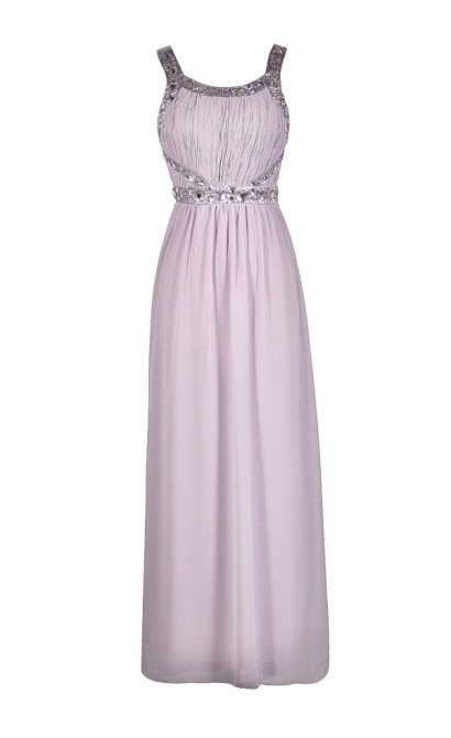 Purple Prom Dress, Lavender Prom Dress, Lavender Maxi Dress, Purple Maxi Dress, Purple Beaded Dress, Lavender Beaded Dress, Purple Floor Length Dress, Lavender Floor Length Dress