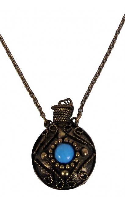 Stone Canteen Necklace, Boho Jewelry