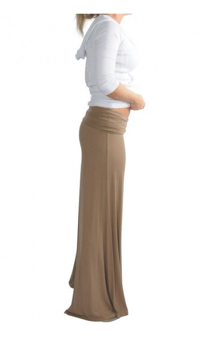 Superwide Comfy Palazzo Pants in Tan