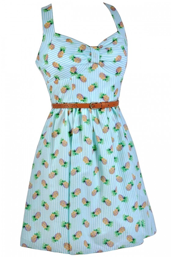 Pineapple summer dress online