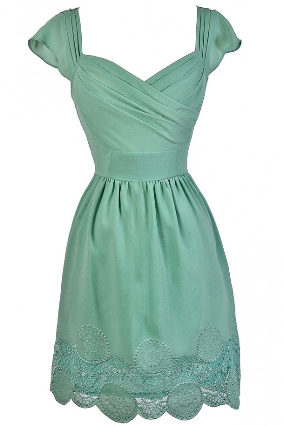 sage summer dress
