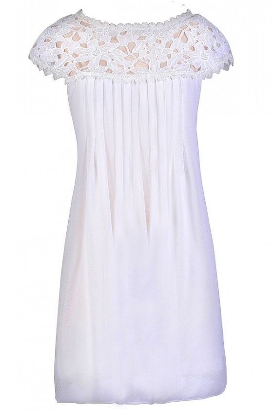 White flowy dress casual outlet