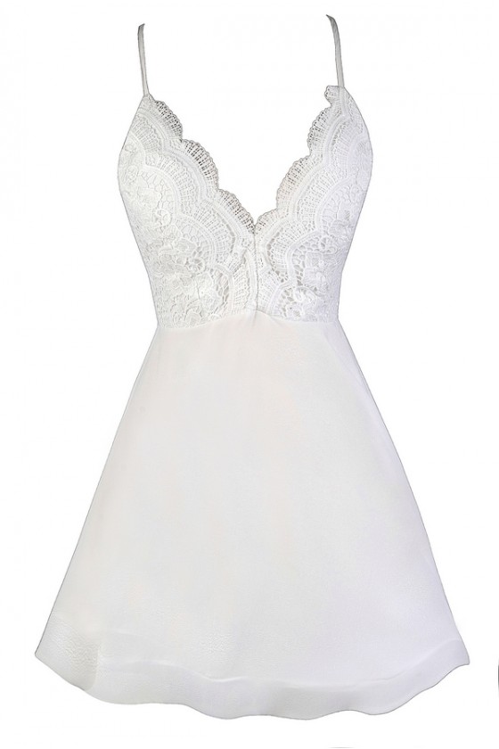 little white party dress