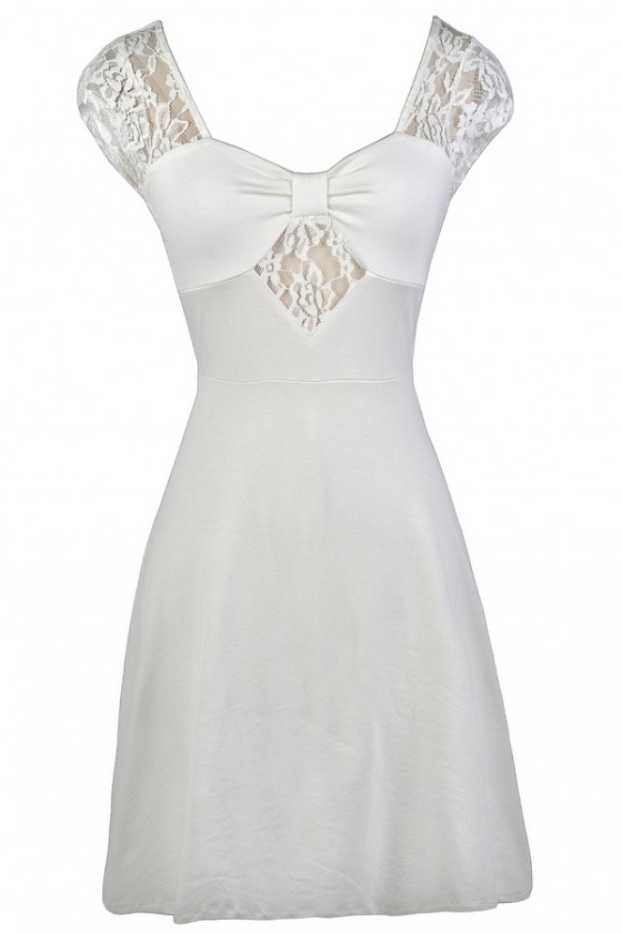 off-white summer dress