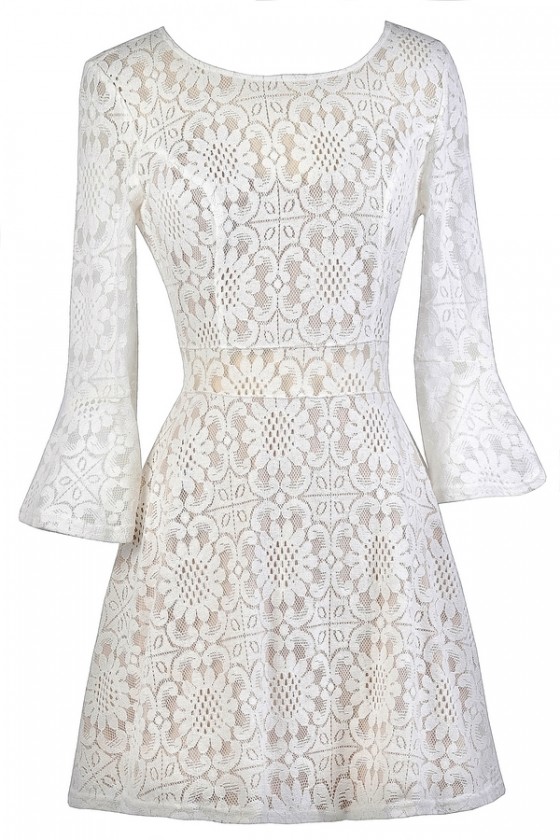 Beige Bell Sleeve Lace Dress, Ivory Bell Sleeve Lace Dress, Boho Lace Dress, Cute Hippie Dress, Beige Lace Summer Dress Lily Boutique Beige Bell Sleeve Lace Dress, Ivory Bell Sleeve Lace Dress, Boho Lace Dress, Cute Hippie Dress, Beige Lace Summer Dress Lily Boutique