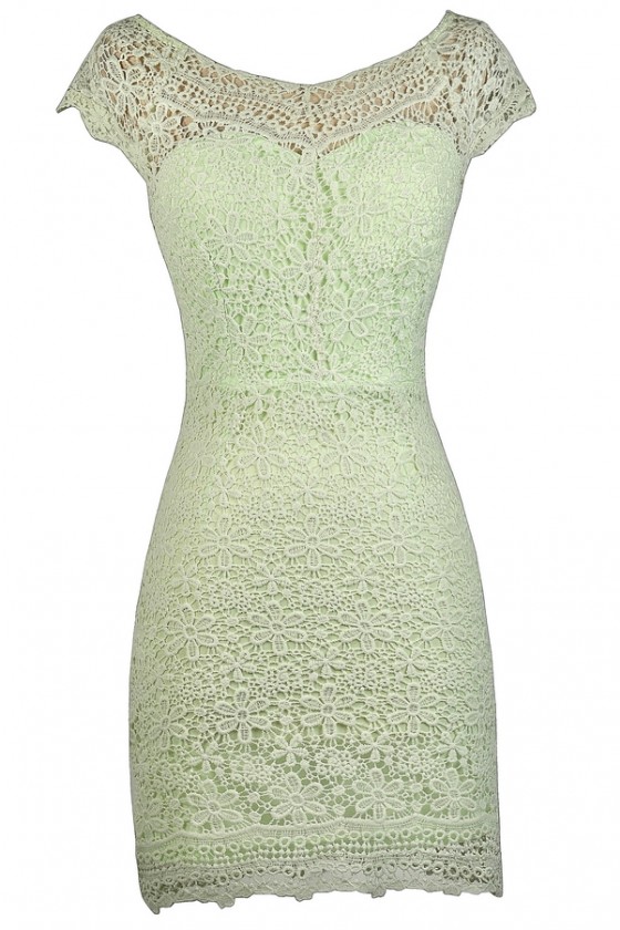 crochet sheath dress