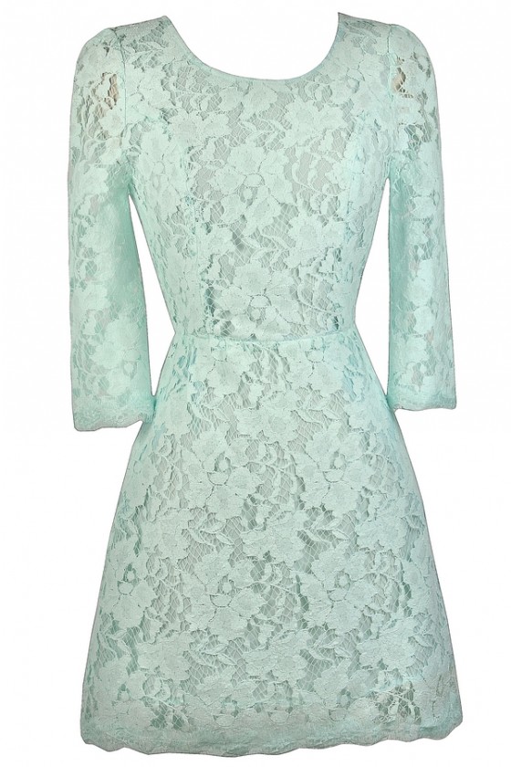 Quarter sleeve sheath top dress