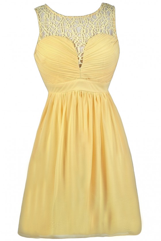 cute yellow sundress