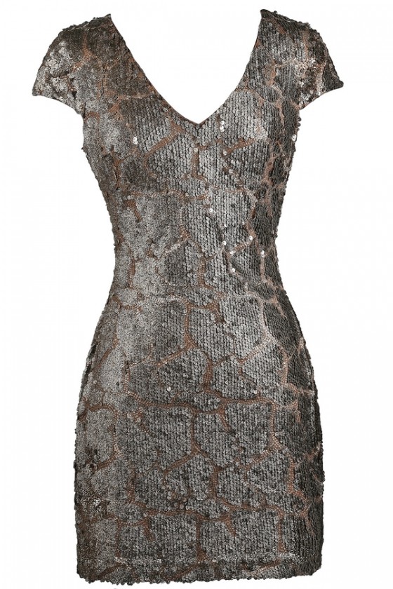 holiday sequin dress