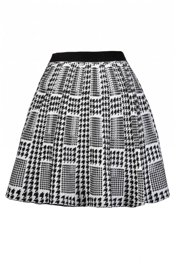 Cute shop houndstooth skirts