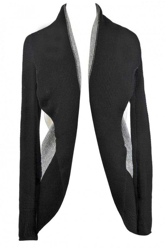 cute black cardigan