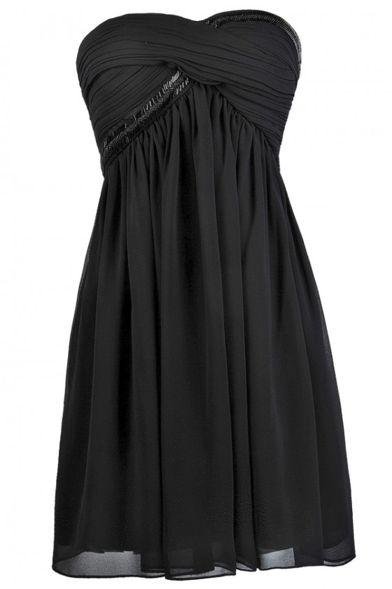 Cute black semi formal dresses sale