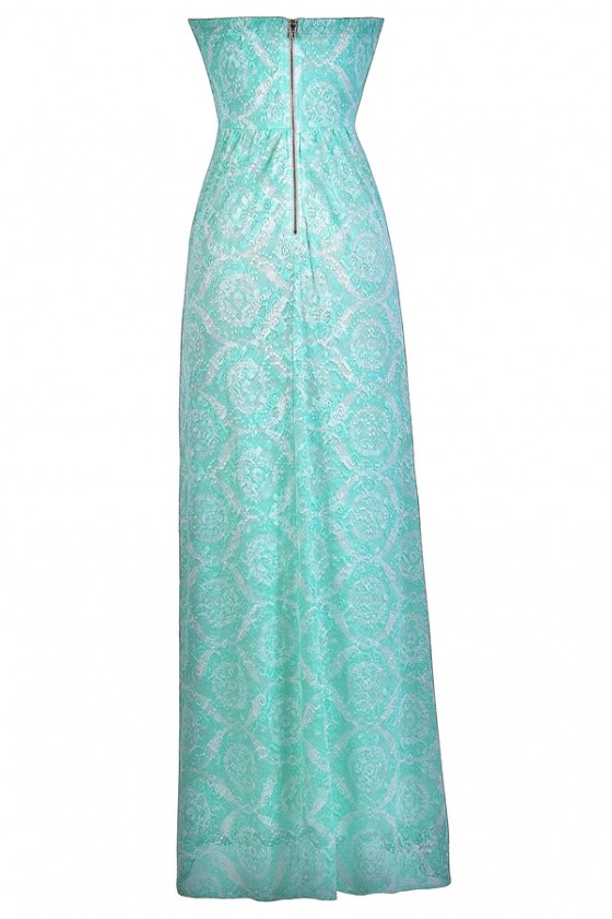seafoam green lace dress Maxi Dress, Maxi Bridesmaid Dress, Mint Green Maxi Lily Boutique subcategory3:Green Mini Dresses