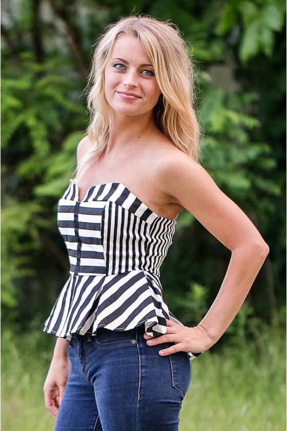Cute peplum tops store