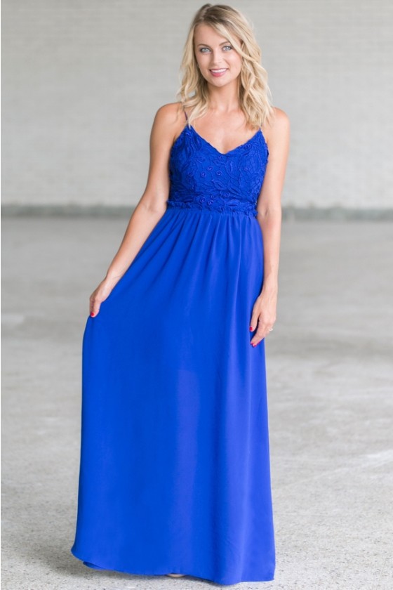 royal blue dress boutique