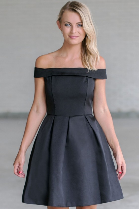 Vintage off shop the shoulder dress