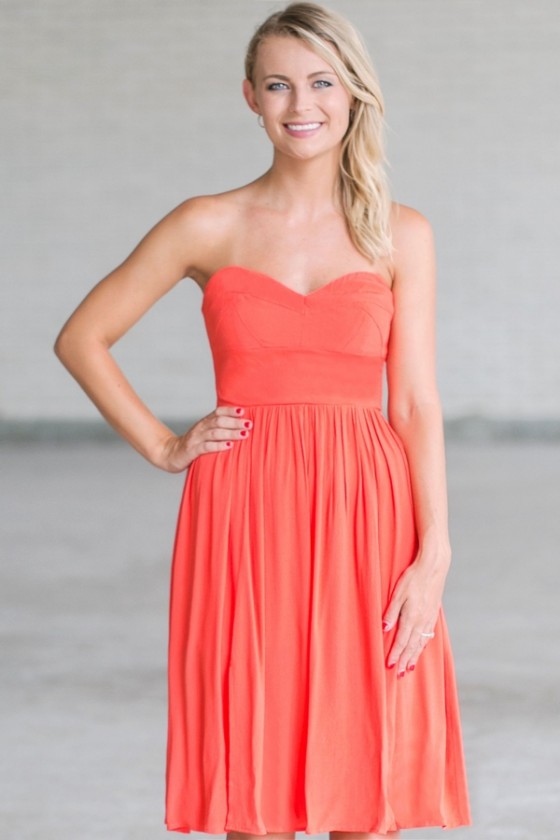 orange dress online