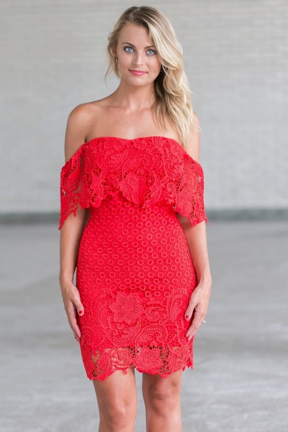 Cute red clearance dresses for juniors