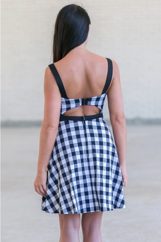 checkered sundress