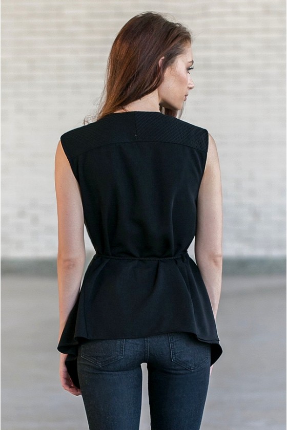 Black Open Vest, Cute Juniors Black Vest Lily Boutique Black Open Vest, Cute Juniors Black Vest Lily Boutique