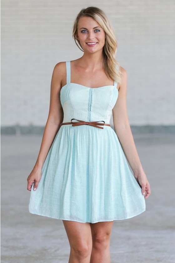 mint green summer dress