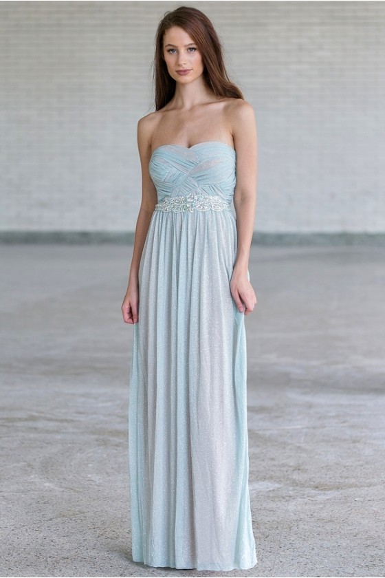 pale blue maxi