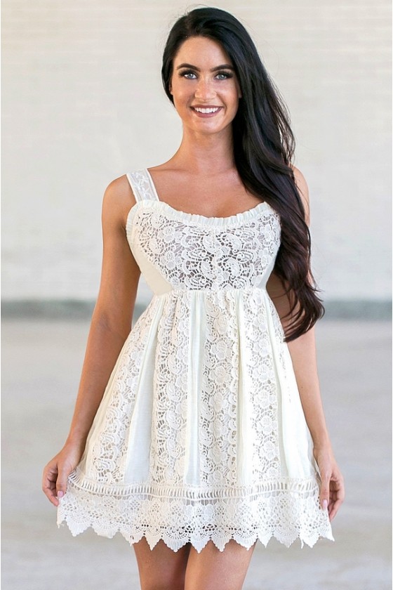 babydoll lace dress