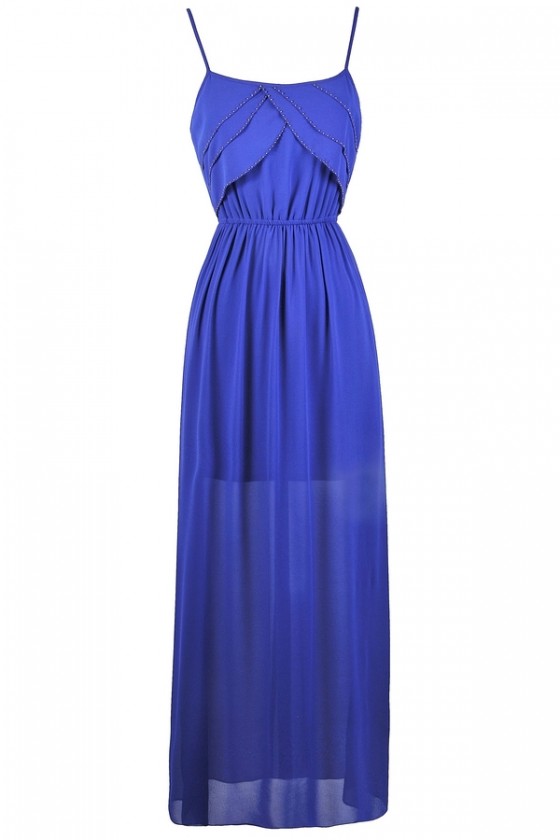 royal blue gatsby dress
