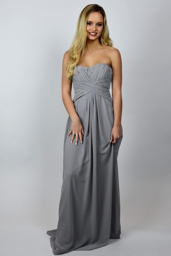 Grey Maxi Bridesmaid Dress | Cute Affordable Grey Bridesmaid Dress | Lily  Boutique