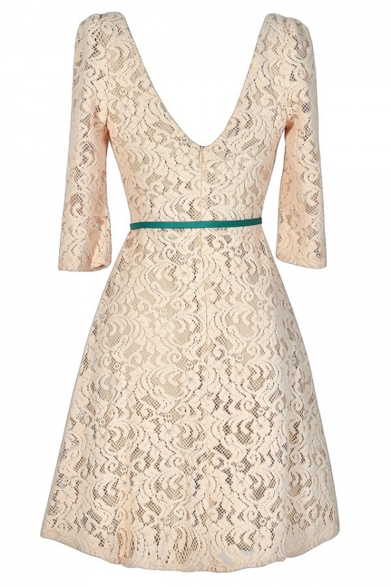 Sweater Lace Dress Beige Lace Dress Beige Lace A Line Dress