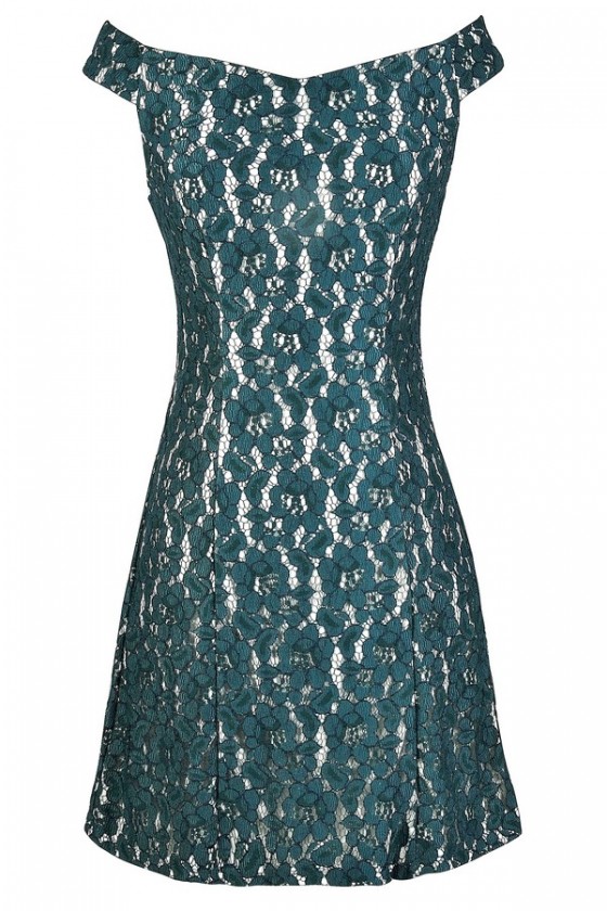 forest green christmas dress