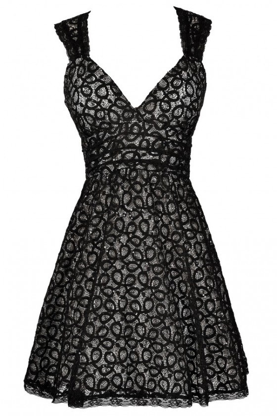 Cute Black Dress Black Lace Dress Little Black Dress Black