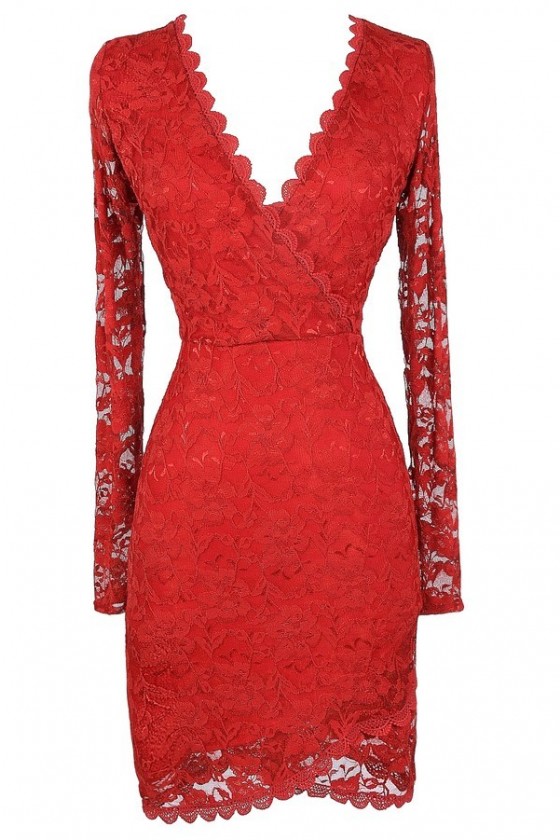 Nice red dress outlet
