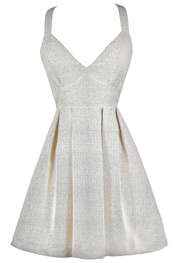 Cute silver hotsell dress