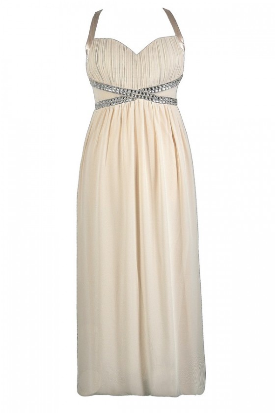 Plus Size Beige Formal Dresses Best ...