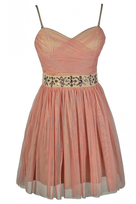 pink designer dress