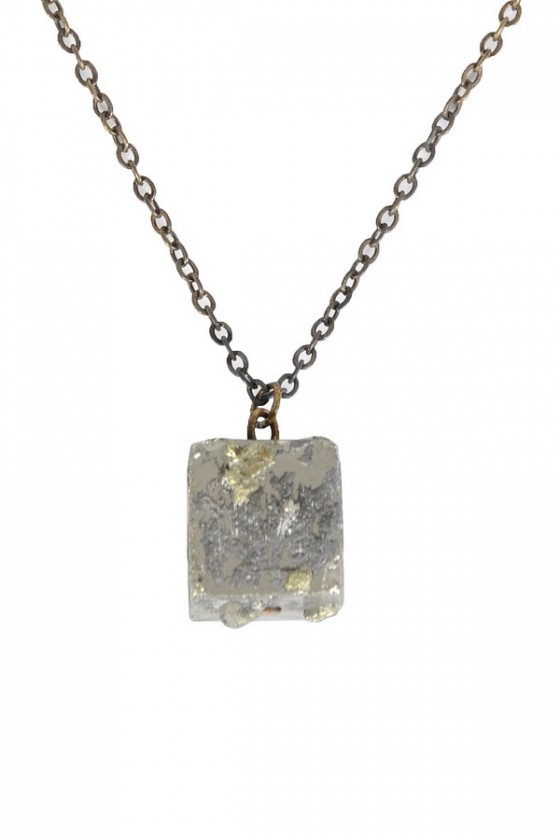 Pyrite Necklace Cute Pyrite Pendant Cute Pyrite Jewelry Pyrite Mineral Necklace Pyrite Charm Necklace Cute Mineral Neclace Lily Boutique